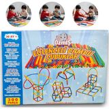Toys Bambu Çubuklar Oyuncak Eğitici Bambu Çubuk 300 Parça - standart