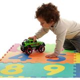 Toys Eva 10 Parça Bebek Puzzle Oyun Matı Yer Karosu Numaralar