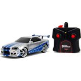 Toys Hızlı ve Öfkeli 1:24 2002 Nissan Gt-R R34 Uzaktan Kumandalı Araba Rc 2.4ghz, Çocuklar ve Y - Standart