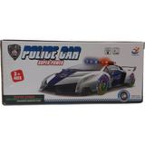 Toys Işıklı Sesli Çarp Dön Polis Arabası Oyuncak YF669-1