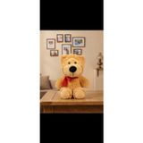Toys Sevimli Kahverengi Peluş Ayıcık Kırmızı Fularlı Yumuşak Oyuncak – 30 Cm