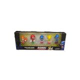 TOYSA TOYS Sonıc 5 Adet Oyuncak Figür Sonik 5 Li Çizgi Film Karakteri Sonic