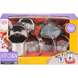Toysan 666-B8 Metal Çay Seti -Toysan Oyuncak - Renkli