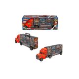 Toysan BÜYÜK TAŞIYICI TIR 6 METAL ARABALI TRAFİK SETİ