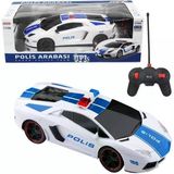 Toysan Dzc Kuzenler Avm Toysan Uzaktan Kumandalı Polis Arabası Full Fonksiyon Şarjlı 32 Cm 1:12 Ölçek Dev Oyuncak
