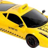 Toysan Oyuncak Sürtmeli Sarı Taksi 1:16 Taxi Car TOY-22