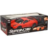 Toysan Oyuncak Toy-01-02 Toysan, 1:12 Kumandalı Şarjlı Süper Car 33CM - Kırmızı