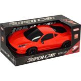 Toysan Oyuncak Toysan Sürtmeli Süper Car Kırmızı Spor Araba