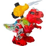 Toysan Projeksiyonlu Su Püskürten Sesli Işıklı Yürüyen Dinazor 927