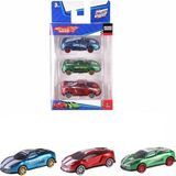 Toysan Speed Car 3'Lü Metal Die-Cast Araba Hot Wheels Benzeri Oyuncak Model Araba Seti