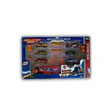 Toysan Tır Seti Trafik Levhalı 6 Araba 1 Tır Metal Araba Oyuncak
