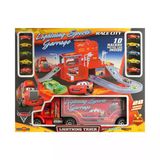Toysan Tırlı Garaj Seti Racer 10 Metal Araçlı Garaj Spr-70