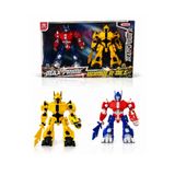 Toysan Transformer Optimus Prime / Bumble Bee Robot Oyuncak 2'li Set