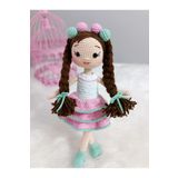 Toyscity Pembe Liva Bebek Amigurumi Örgü Oyuncak