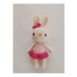 Toyscity Süslü Minik Kız Tavşan Organik Örgü Oyuncak,amigurumi Bebek/el Işi Oyuncak/bebek Hediyesi