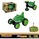 Toyska Uzaktan Kumandalı Dinozor Araba 360° Hareketli, Pilli,ışıklı, Drift Atan Full Fonksiyon - Renkli