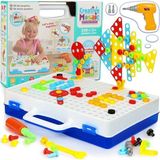 Toysnet Oyuncak Matkaplı 3D Yaratıcı Tamir Seti Puzzle Eğitici