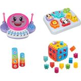 Toysnet Sesli Işıklı Eğitici Davul Sevimli Hayvanlar Bultak Eğitici Kule Zeka Geliştirici Bultak 4in1