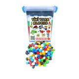 toysnet Tik Tak Eğitici Bloklar Oyun Seti 6 Renk 600 Parça Kare Saklama Kutusunda !!