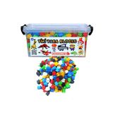 toysnet Tiktak Eğitici Bloklar Oyun Seti 6 Renk 500 Parça Saklama Kutusunda !!