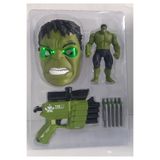 TOYSTAR Hulk Işıklı Figür Oyuncak Maske ve Nerfli Büyük Set