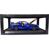 Toysturka 1:24 Metal Model Koleksiyon Araba Nissan Skyline GT-R R34 Mavi Nısmo 19 Cm (Döner Ön Tekerler)