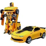 Toysturka Kutulu Pilli Robota Dönüşen Araba FW-2032 - 15 cm