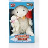 Toysturka Masalcı Masal Anlatan Yavrulu Kuzu Peluş