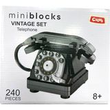 Toysturka Miniblocks Vintage Çevirmeli Telefon Yapım Seti – 240 Parça