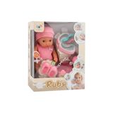 TOYSTURKA Ruby Su İçen ve Altını Islatan Eğitici Et Bebek Seti - Lazımlıklı, Biberonlu Emzikli Set PRA-14005340-6519