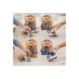 TOYTOPIA Oyuncak Parmak Bisiklet ve Kaykay Seti Skatepark Aksesuarlı Eğitici Beceri Oyuncağı (RASTGELE RENK GÖNDERİLECEK)