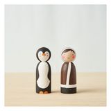 Toytoy Ahşap Eskimo ve Penguen
