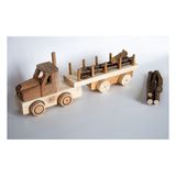 Toytoy Ahşap Odun Taşıyan Tır