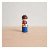 Toytoy Ahşap Ressam Piet Mondrian