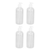Toyvian 4 Adet Seyahat Şampuanı El Sabunu Dağıtıcısı Seyahat Malzemeleri Sabunluk Su Sebili Pompa Şişeleri Sıvı Dağıtıcı Küçük Şişe Pompa Şişesi Beyaz El Yıkama Sıvısı