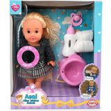 Toyx Asel 35 cm Altını Islatan ve Konuşan Et Bebek