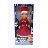 Toyx Elisa Yılbaşı Bebek – Noel Kıyafetli Oyuncak Et Bebek 45 cm 3+ Yaş Noel Anne