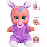 Toyx Lila Renkli Ağlayan ve Konuşan Et Bebek Oyuncak Sevimli Tasarım ile Eğlenceli Oyun