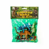 Toyz Dükkanım 0710 Dinozorların Dünyası Poşetli Hayvan Oyun Seti Orta Boy Kız Erkek Çocuk Oyuncak Eğitici Oyuncakl