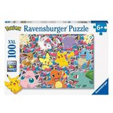 Toyz Dükkanım 133383 Pokemon 100 Parça Xxl Ravensburger Puzzle Kız Erkek Çocuk Oyuncak Eğitici Oyuncaklar