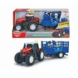 Toyz Dükkanım 20374003 Massey Ferguson Hayvan Römorku Kız Erkek Çocuk Oyuncak Eğitici Oyuncaklar