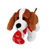 Toyz Dükkanım 62876 Peluş 20Cm Kalpli Köpek Kız Erkek Çocuk Oyuncak Eğitici Oyuncaklar