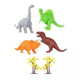 Toyz Dükkanım 713 Toy Play 6 Parça Dinozor Figür Seti 14-18Cm Kız Erkek Çocuk Oyuncak Eğitici Oyuncaklar