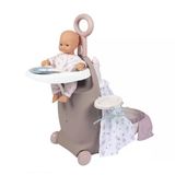Toyz Dükkanım 7600220374 Baby Nurse Çocuk Odası Valizi 3 In 1 -Smoby Kız Erkek Çocuk Oyuncak Eğitici Oyuncaklar