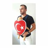 Toyz Dükkanım Baby Shada Türk Bayraklı Kanguru Kılıfı Kız Erkek Çocuk Oyuncak Eğitici Oyuncaklar