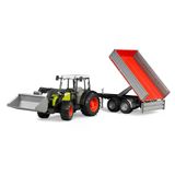 Toyz Dükkanım Bruder Claas Nectis 267F Traktör Ve Römork Br02112 Kız Erkek Çocuk Oyuncak Eğitici Oyuncaklar