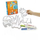 Toyz Dükkanım Carioca Boyanabilir Hayvanlar Bebek Puzzle Kız Erkek Çocuk Oyuncak Eğitici Oyuncaklar