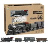 Toyz Dükkanım Classic Steam Pilli Tren Seti 29 Parça 1613C Kız Erkek Çocuk Oyuncak Eğitici Oyuncaklar