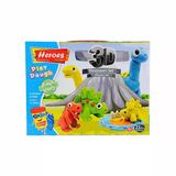 Toyz Dükkanım Ern-568 Heroes 3D Dinazor Oyun Hamur Seti - Eren Oyuncak Kız Erkek Çocuk Oyuncak Eğitici Oyuncaklar