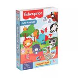 Toyz Dükkanım Fp 13408 Fisher Price Baby Puzzle Cute Animals -Ks Puzzle Kız Erkek Çocuk Oyuncak Eğitici Oyuncaklar